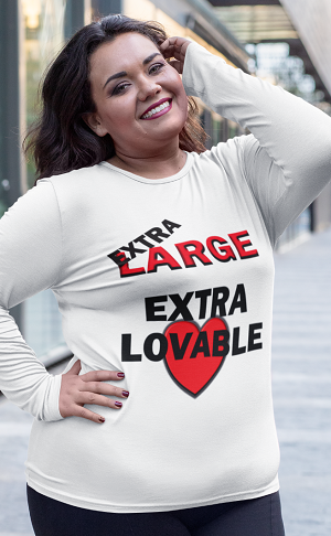 Nothing-But-Plus-full-figure-plus-size-funny-t-shirts-for-women-and-men