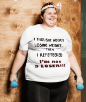 nothing but plus humorous t shirts for women and men